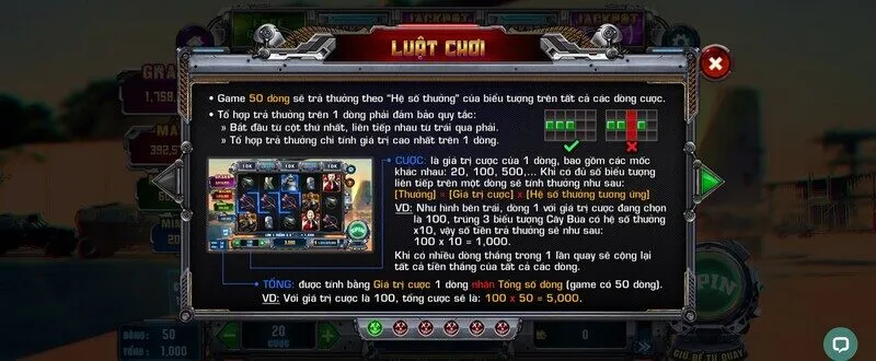 Luật chơi Nổ hũ The Suicide Squad