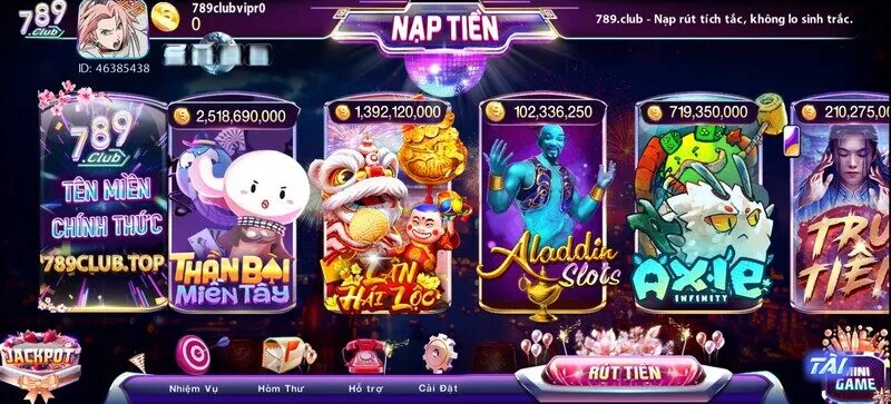 nổ hũ 789club