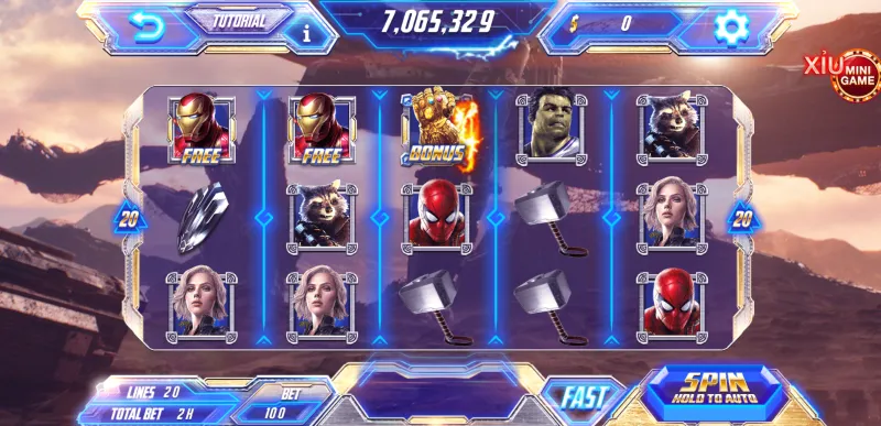 Nổ hũ Avengers
