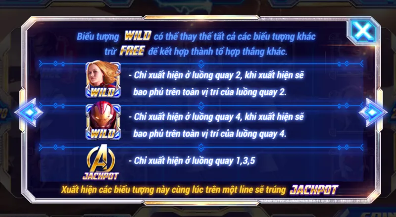 Nổ hũ Avengers