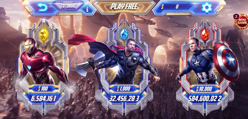 Nổ hũ Avengers