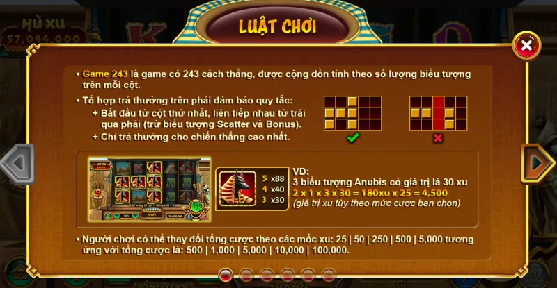 Nổ hũ Bí mật Cleopatra
