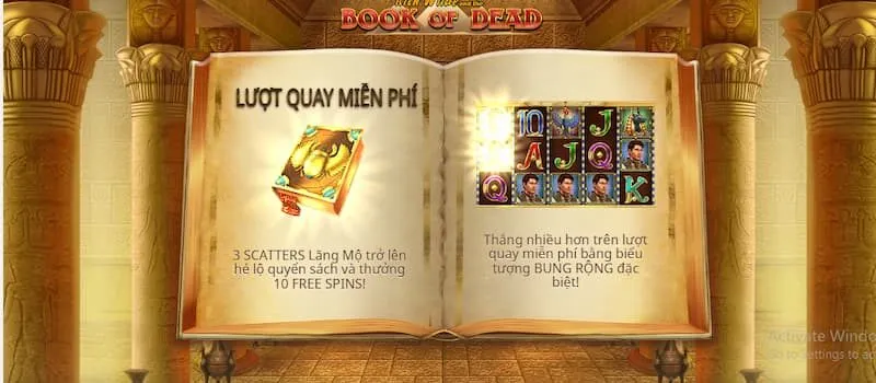 Nổ hũ Book of Dead