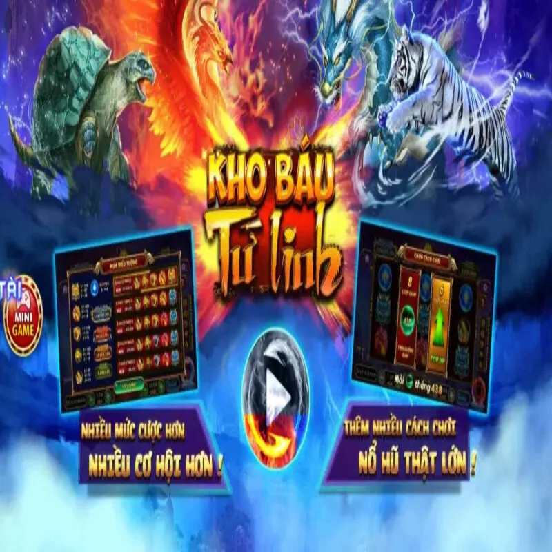 Nổ hũ Kho Báu Tứ Linh