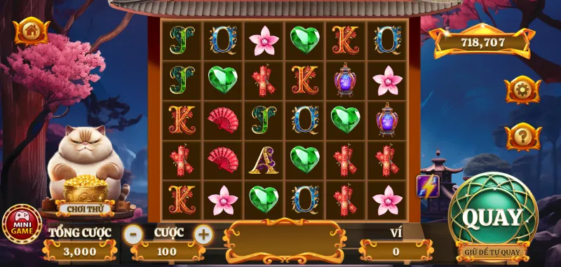 Nổ hũ Mèo Tài Lộc