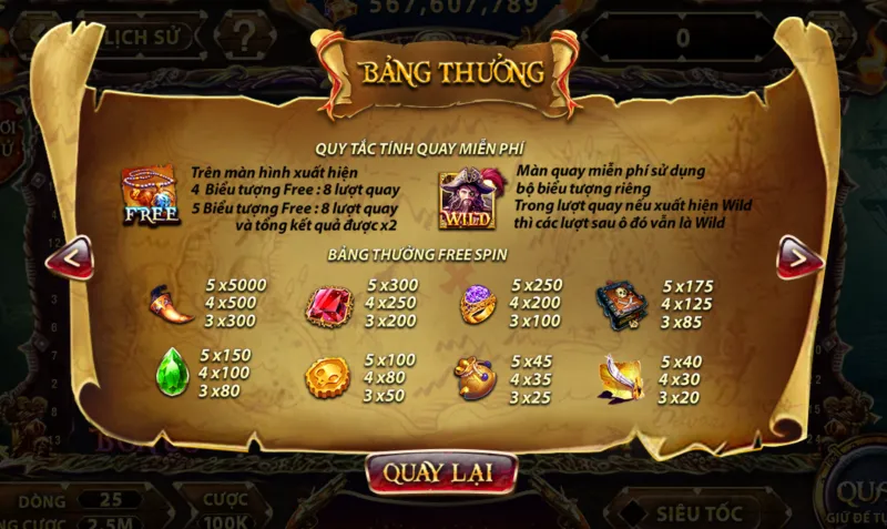 Nổ hũ Pirate king