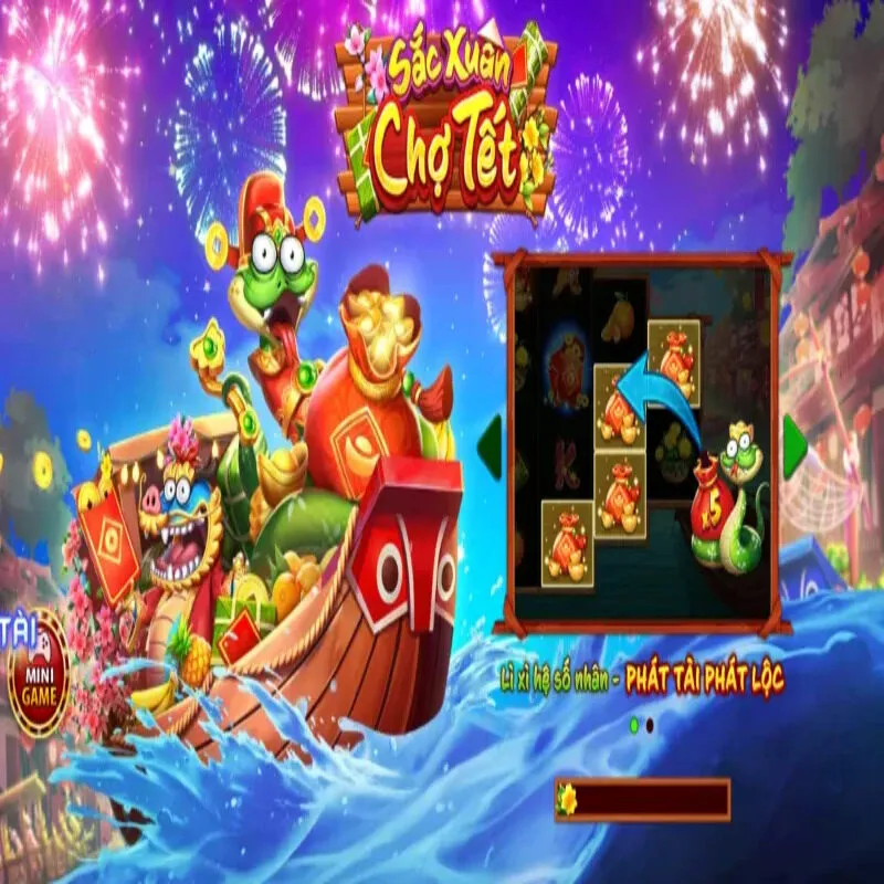 Nổ hũ Sắc Xuân Chợ Tết