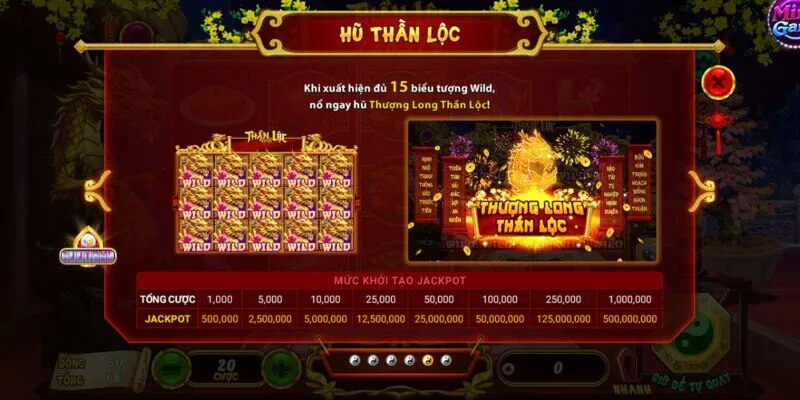 Quy tắc nhận hũ thần lộc trong game Nổ Hũ xin xăm