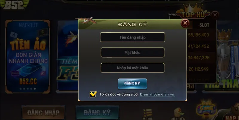 đăng ký B52Club
