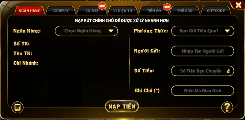Nạp tiền Go88
