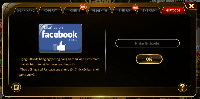 Nạp tiền Go88