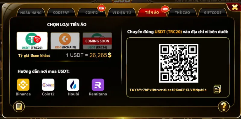 Nạp tiền Hitclub