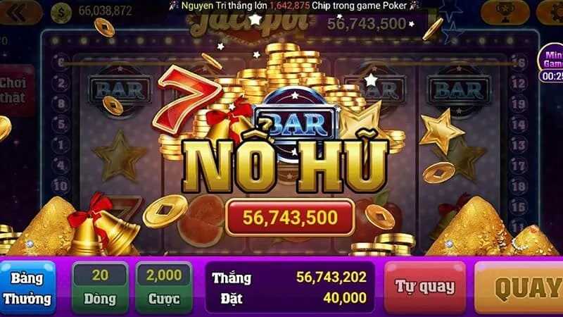 Nổ hũ trong trò chơi slot game